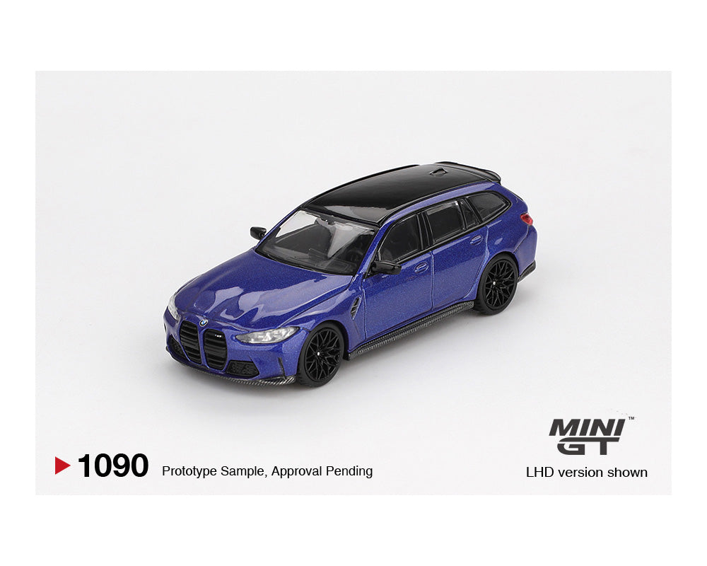 [Preorder] Mini GT 1:64 Mini GT 1:64 BMW M3 Competition Touring – Portimao Blue Metallic MGT01090-BL