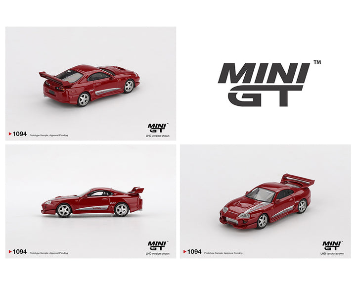 [Preorder] Mini GT 1:64 Toyota Supra VeilSide Combat V-I – Red MGT01094-BL