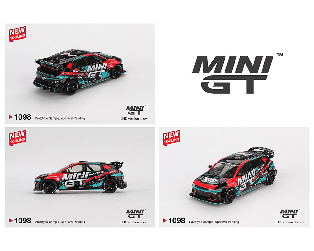 [Preorder] Mini GT 1:64 Hyundai Ioniq 5N MINI GT RS-01T 2025 Tokyo Auto Salon - Black MGT01098-BL