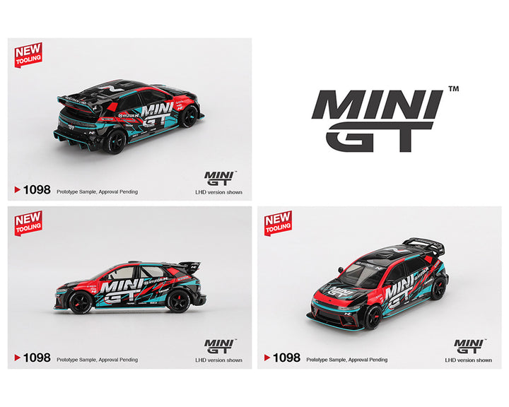 [Preorder] Mini GT 1:64 Hyundai Ioniq 5N MINI GT RS-01T 2025 Tokyo Auto Salon - Black MGT01098-BL