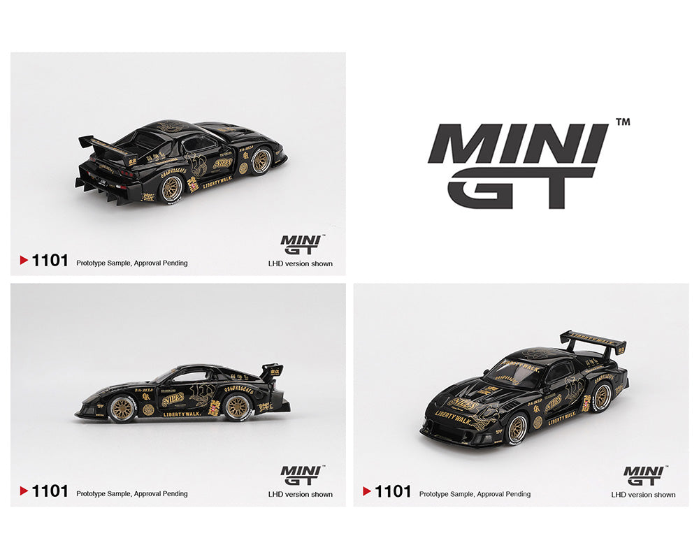 [Preorder] Mini GT 1:64 MAZDA RX-7 LB-Super Silhouette FD-NILES – Black MGT01101-BL