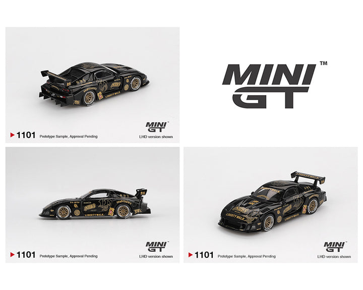 [Preorder] Mini GT 1:64 MAZDA RX-7 LB-Super Silhouette FD-NILES – Black MGT01101-BL