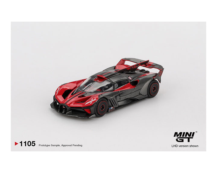 [Preorder] Mini GT 1:64 Bugatti Bolide – Red MGT01105-BL