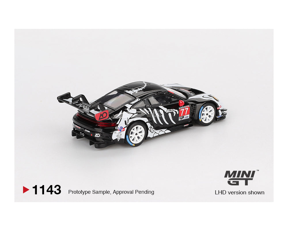 Mini GT 1:64 Porsche 911 GT3 R #77 AO Racing 2025 IMSA Petit Le