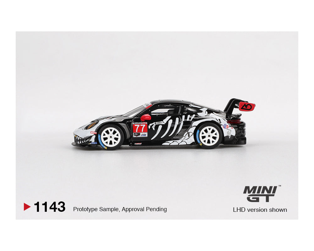 [Preorder] Mini GT 1:64 Porsche 911 GT3 R #77 AO Racing 2025 IMSA Petit Le Mans MGT01143