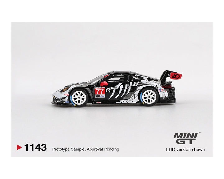 [Preorder] Mini GT 1:64 Porsche 911 GT3 R #77 AO Racing 2025 IMSA Petit Le Mans MGT01143