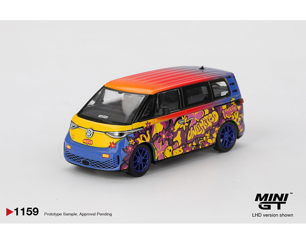 [Preorder] Mini GT 1:64 Volkswagen ID. Buzz KW/BBS – Orange MGT01159-BL