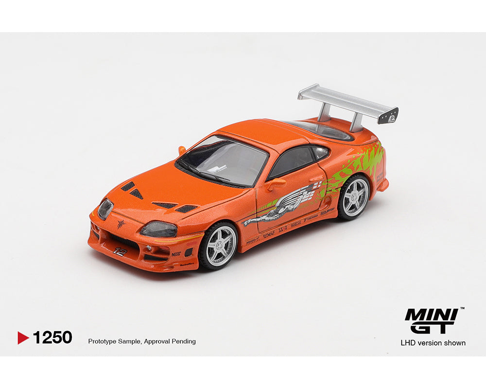 [Preorder] MINI GT 1:64 Fast &amp; Furious Toyota Supra BOMEX ” The Fast and the Furious” Brian O’Conner – Limited Edition MGT01250