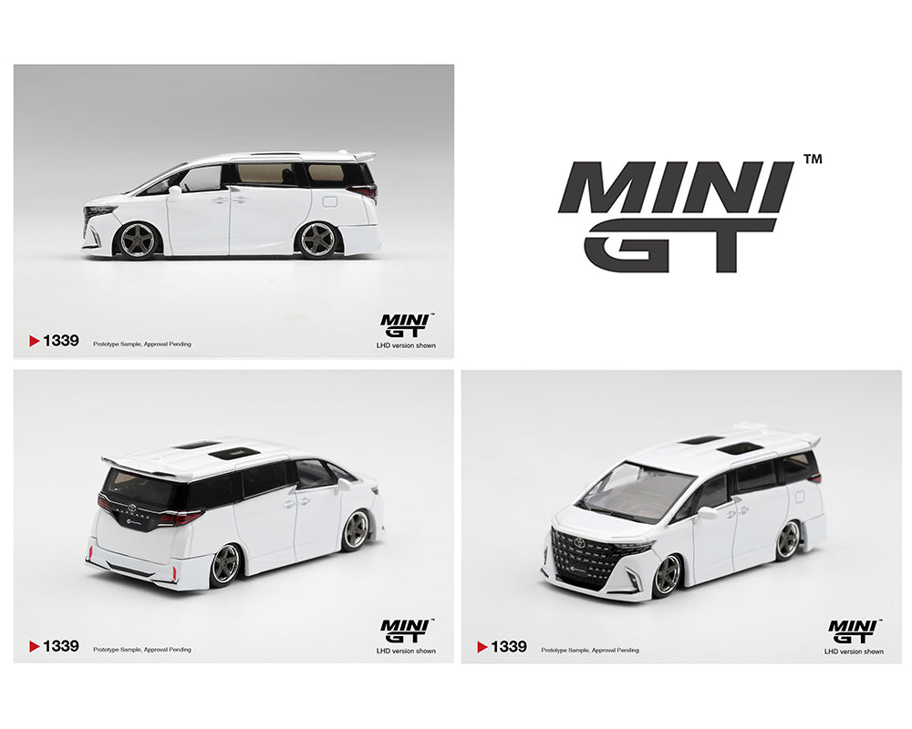 [Preorder] Mini GT 1:64 Toyota Alphard 40 KUHL White MGT01339-BL
