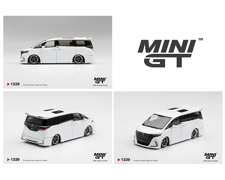 [Preorder] Mini GT 1:64 Toyota Alphard 40 KUHL White MGT01339-BL