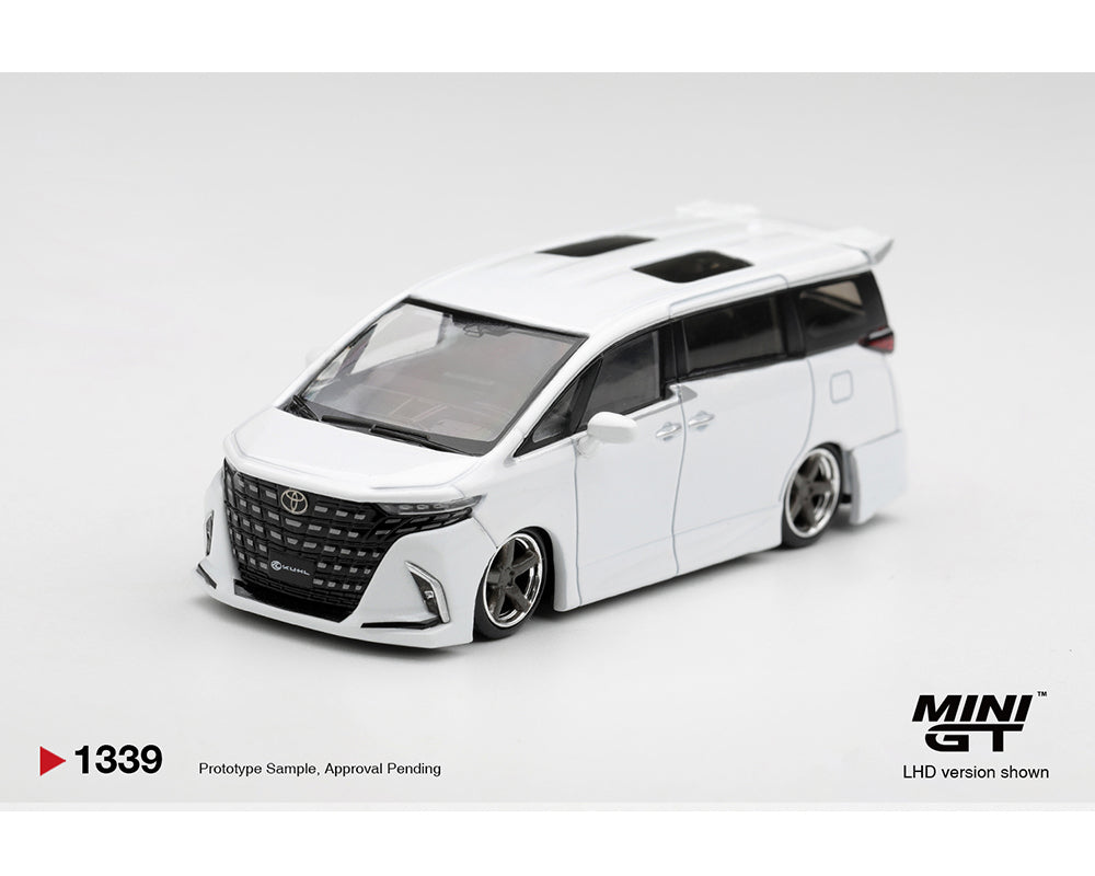 [Preorder] Mini GT 1:64 Toyota Alphard 40 KUHL White MGT01339-BL