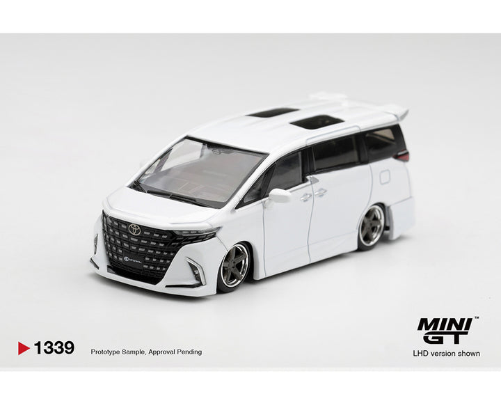 [Preorder] Mini GT 1:64 Toyota Alphard 40 KUHL White MGT01339-BL
