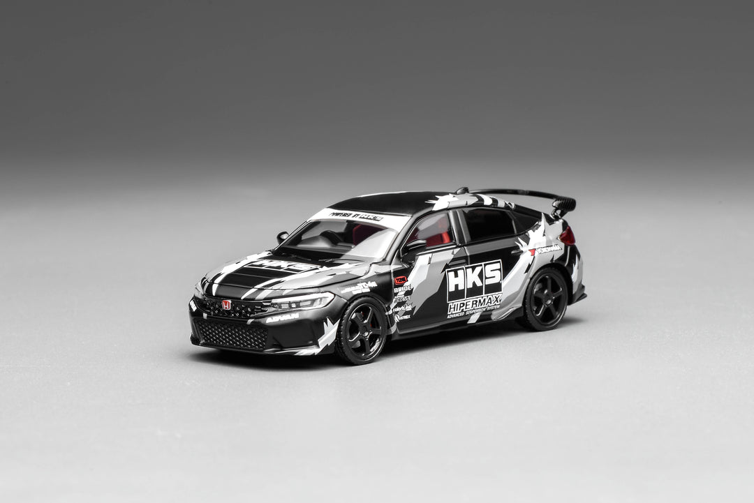 [Preorder] MOTORHELIX 1:64 Honda Civic TYPE R (FL5) HKS Livery (2 Variants)