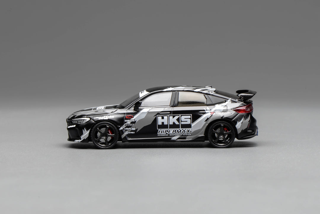[Preorder] MOTORHELIX 1:64 Honda Civic TYPE R (FL5) HKS Livery (2 Variants)