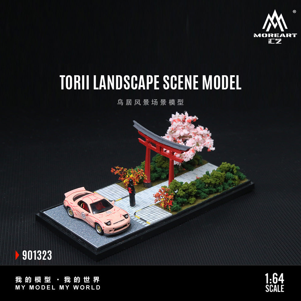 [Preorder] MoreArt 1:64 TORII LANDSCAPE SCENE MODEL MO901323
