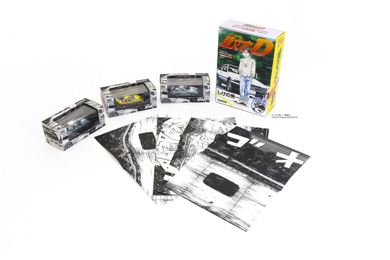 Kyosho 1/64 Initial D Comic edition 3 cars set