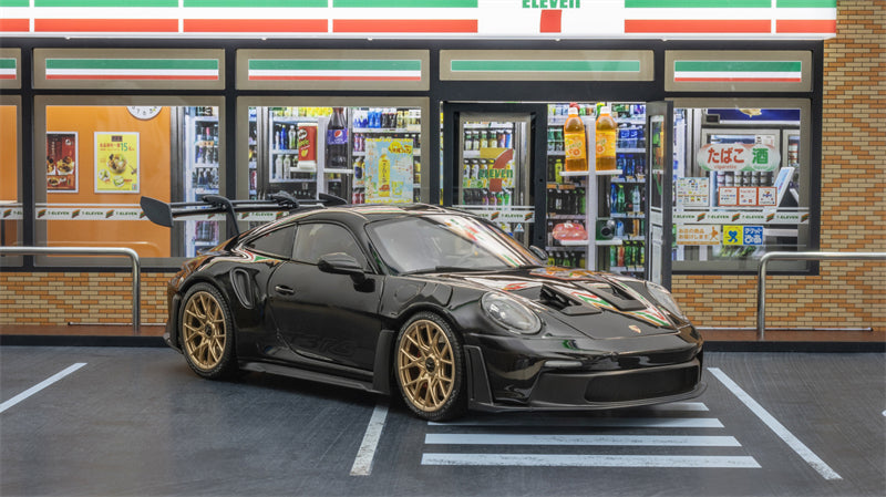 Minichamps 1:18 PORSCHE 911 (992) GT3 RS 2022- Black – Horizon Diecast