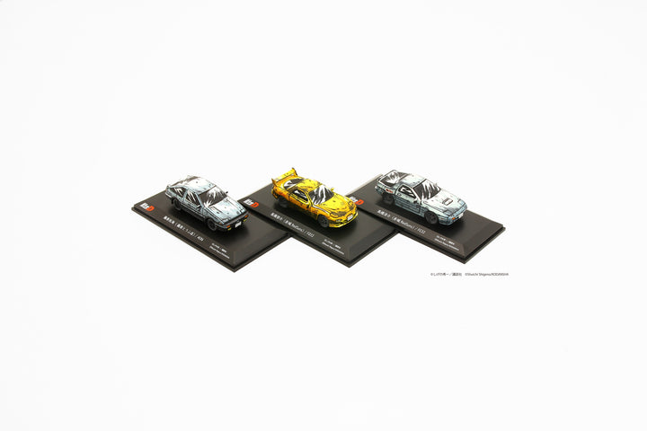 Kyosho 1/64 Initial D Comic edition 3 cars set