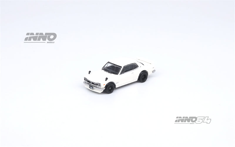 Inno64 1:64 Nissan Skyline 2000 GT-R (KPGC10) White IN64-KPGC10-WHI