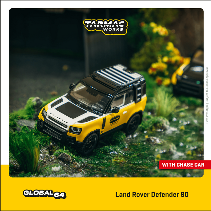 [Preorder] Tarmac Works 1:64 Land Rover Defender 90 Trophy Edition