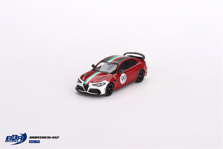[Preorder] BBR 1:64 Alfa Romeo Giulia GTAm Rosso GTA #99 Centro Stile Livery