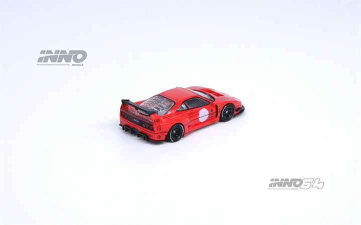 Inno64 1:64 LBWK Ferrari F40 Red IN64-F40LBWK-RED Rear