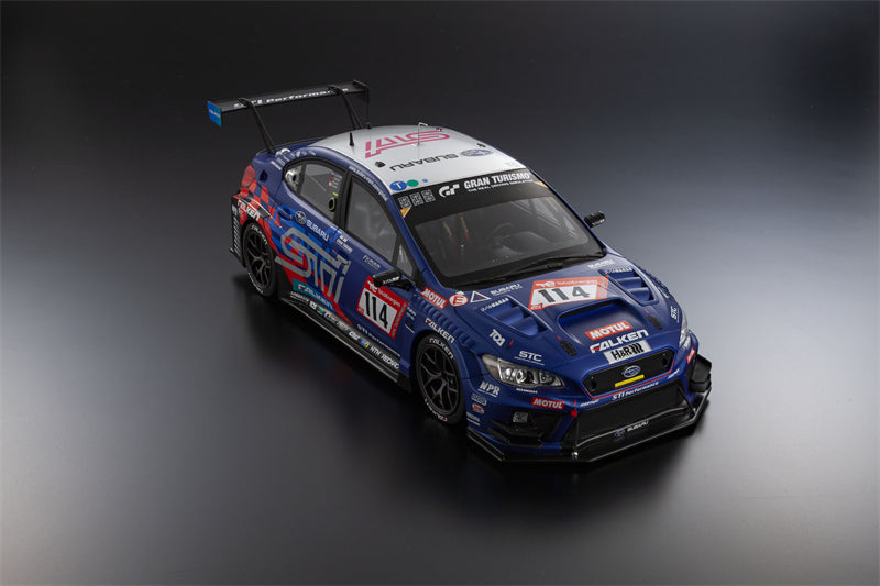 Kyosho 1:18 Subaru WRX STi NBR Challenge 2022 #114 Resin