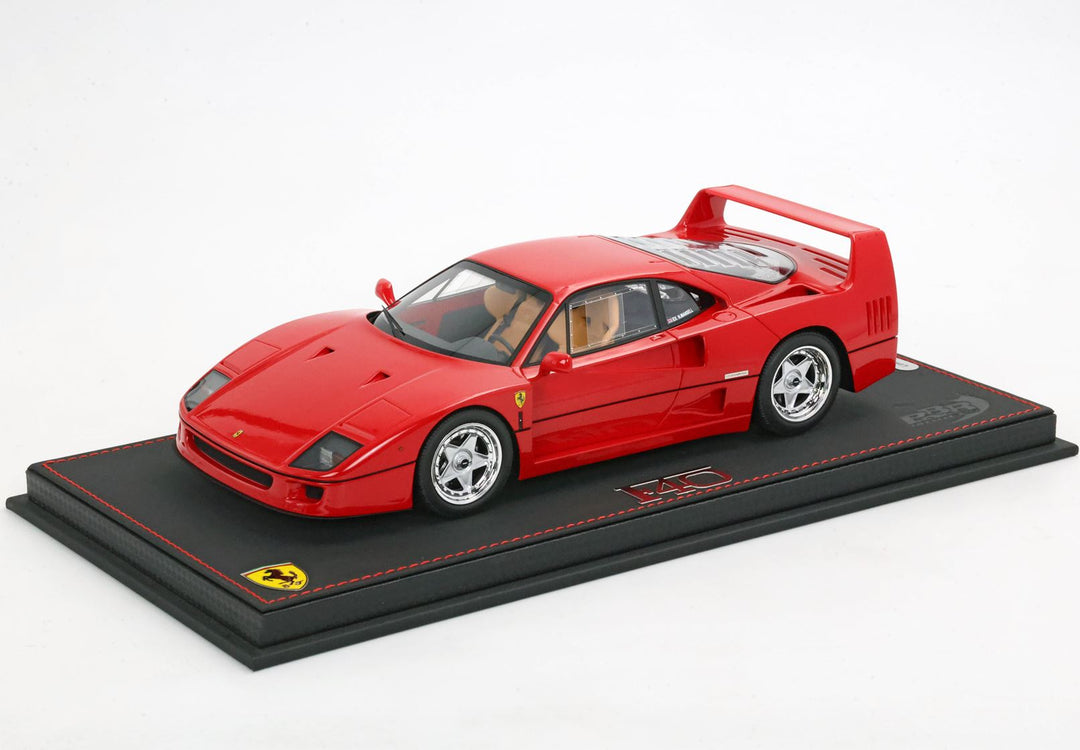 [Preorder] BBR 1:18 Ferrari F40 1987 Rosso Corsa - Ex Nigel Mansell P18168NM