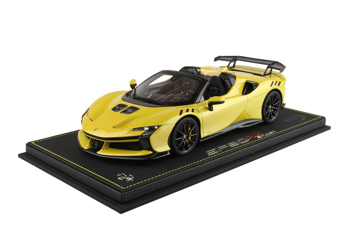 [Preorder] BBR 1:18 Ferrari SF90 XX Spider Yellow Montecarlo - Yellow brakes P18238F1