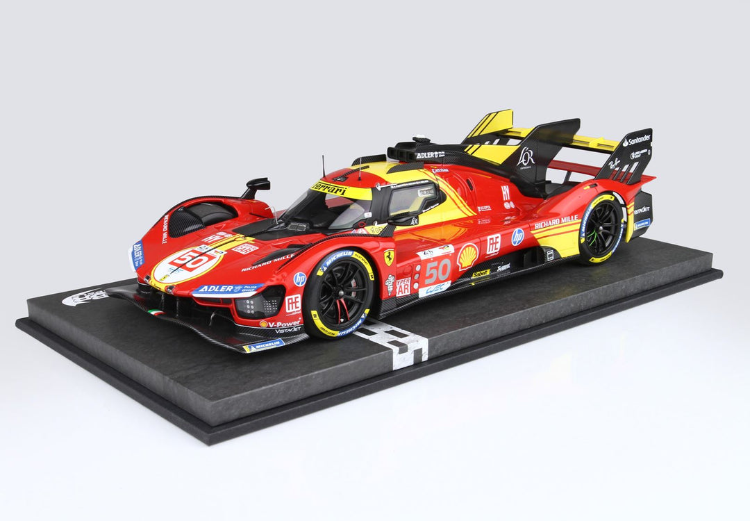 [Preorder] BBR 1:18 Ferrari 499P Car N. 50 - Winner Le Mans 2024