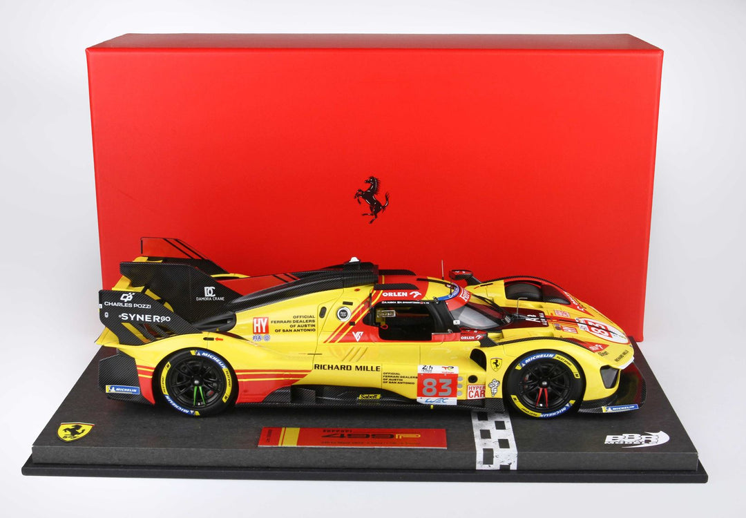 [Preorder] BBR 1:18 Ferrari 499P Car N. 83 - Le Mans 2024