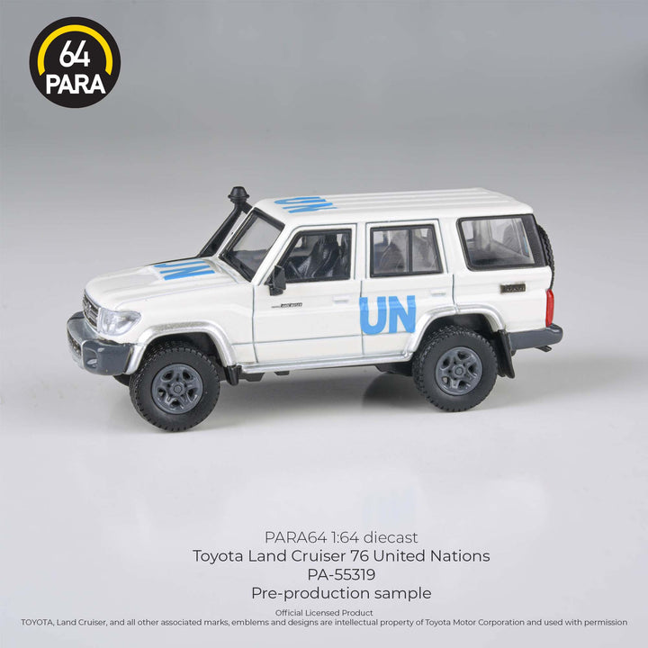 PARA64 1:64 2014 Toyota Land Cruiser LC76 United Nations LHD