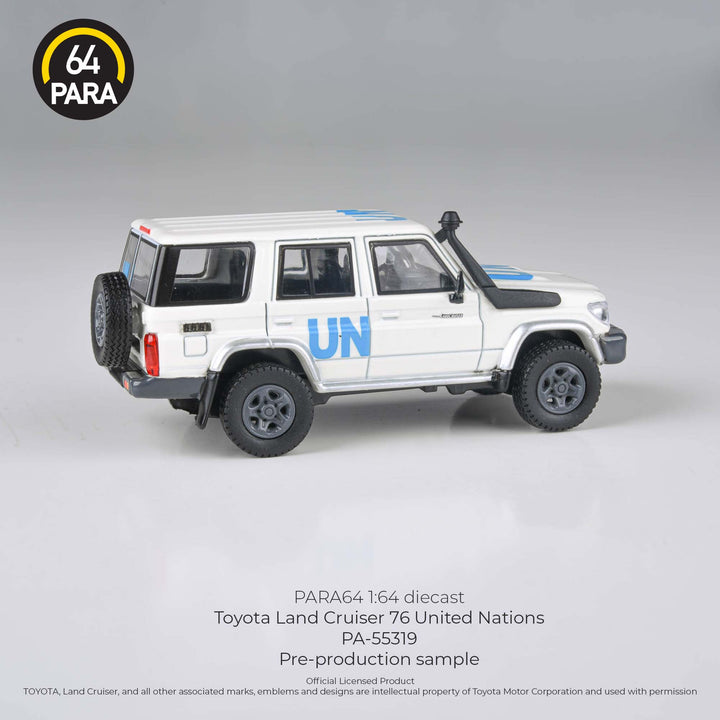 PARA64 1:64 2014 Toyota Land Cruiser LC76 United Nations LHD