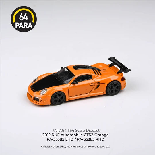PARA64 1:64 2012 RUF CTR3 Clubsport Orange (RHD/LHD) PA-65385/PA-55385