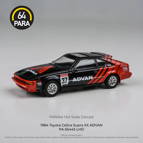 [Preorder] PARA64 1:64 1984 Toyota Celica Supra – ADVAN – PA-55445/ADVAN