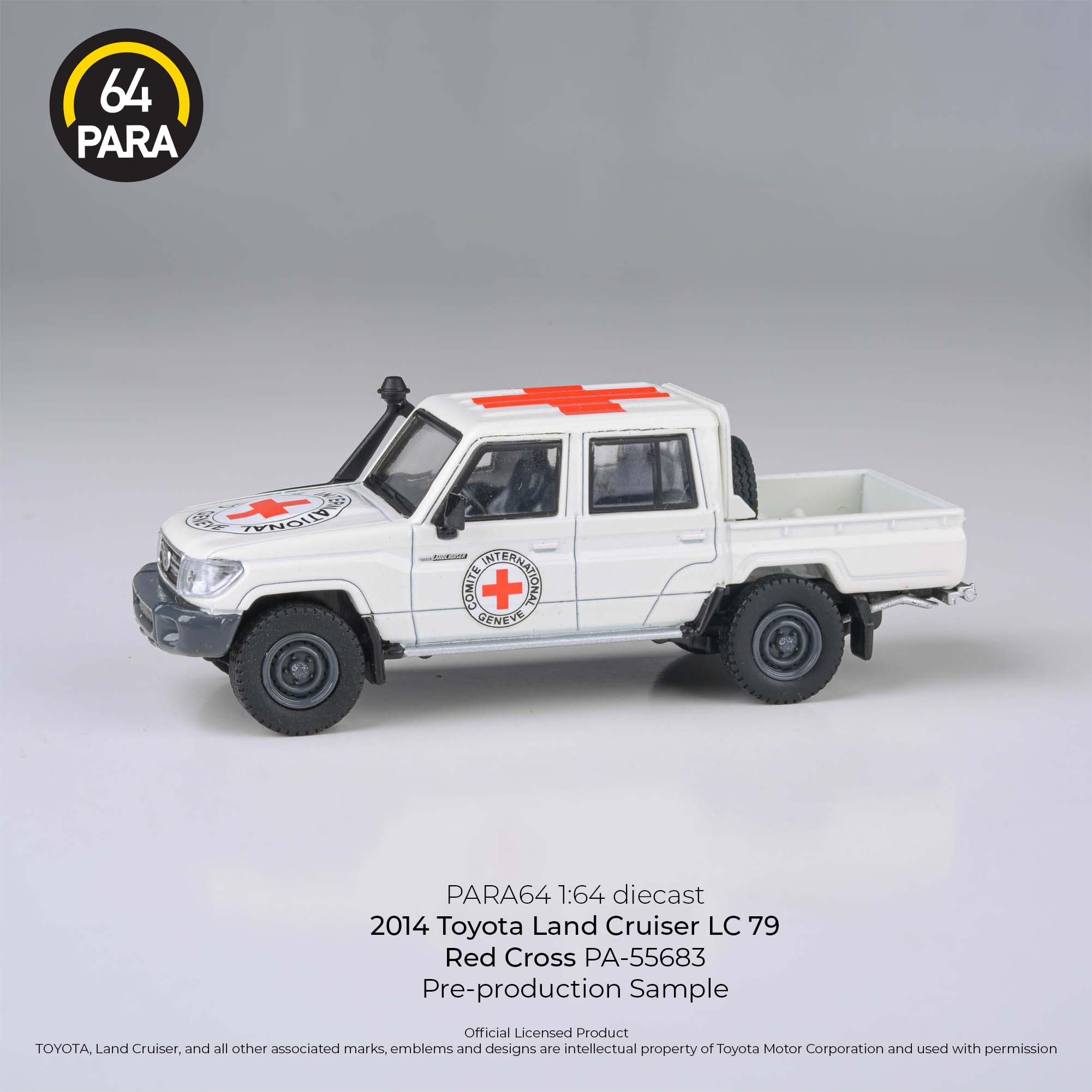 4R-756 PARA 64 1/64 トヨタ ランド クルーザー LC76 1:64 Toyota