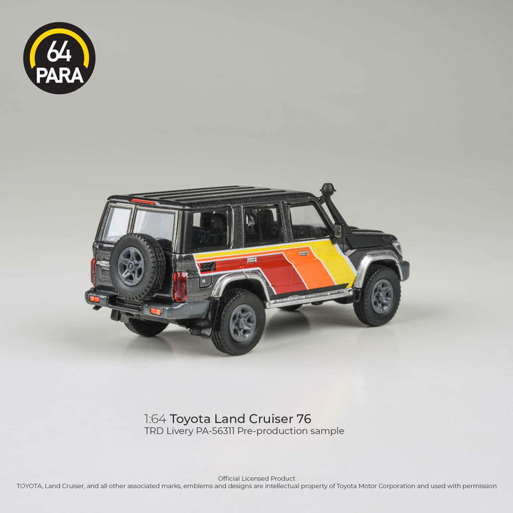 [Preorder] PARA64 1:64 2014 Toyota Land Cruiser LC 76 TRD Livery