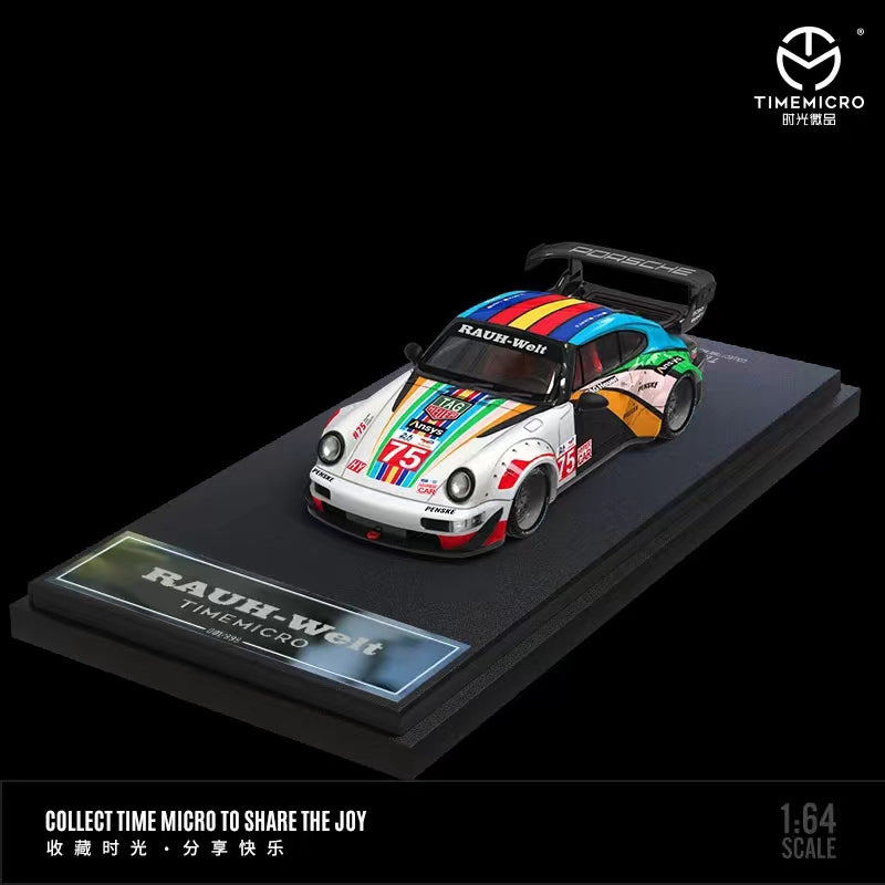 TimeMicro 1:64 Porsche 964 Centenary Le Mans Memorial Livery Doll Version