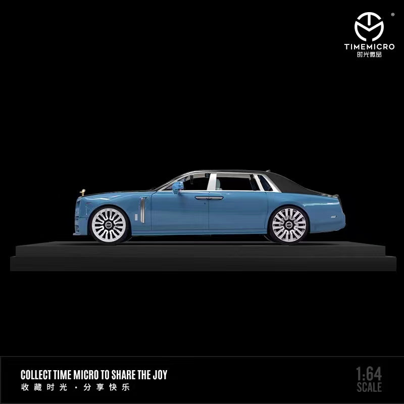 [Preorder] TimeMicro 1:64 Rolls Royce Phantom Eighth Generation Blue