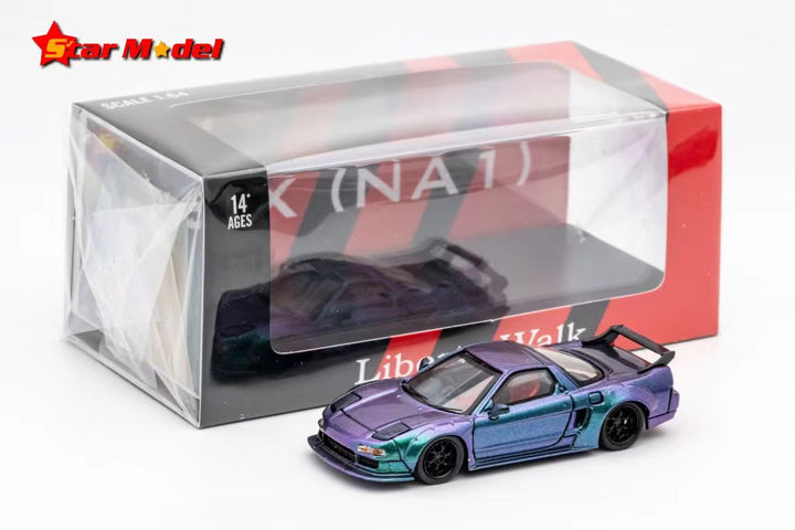 Star Model 1:64 LBWK Acura NSX NA1 Wide Body Magic Purple