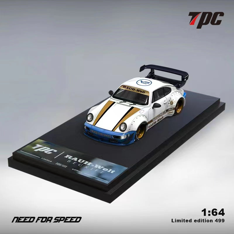 TPC 1:64 RWB Porsche 964 Pearl White