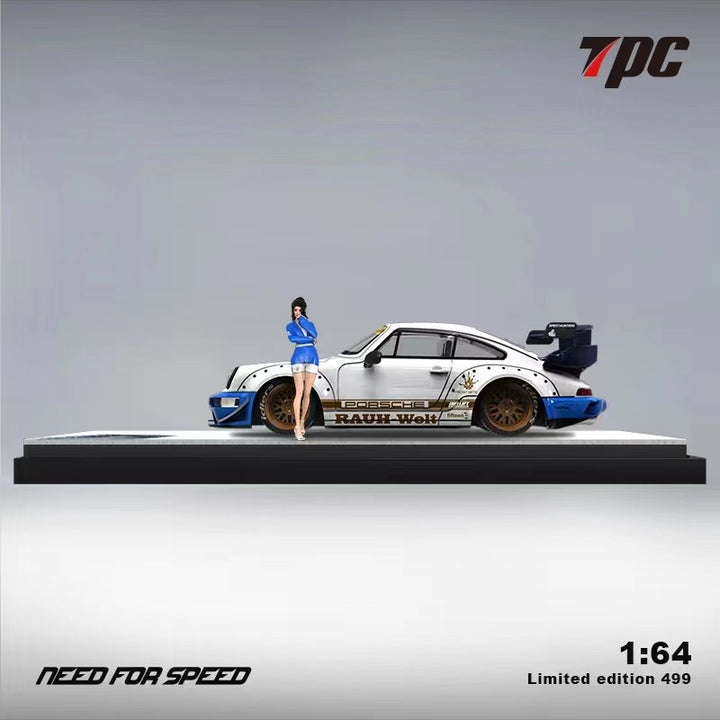 TPC 1:64 RWB Porsche 964 Pearl White