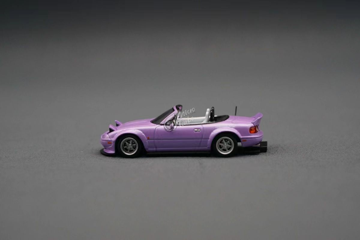 Micro Turbo 1:64 Mazda Miata Eunos Roaster NA Pandem Rocket Bunny