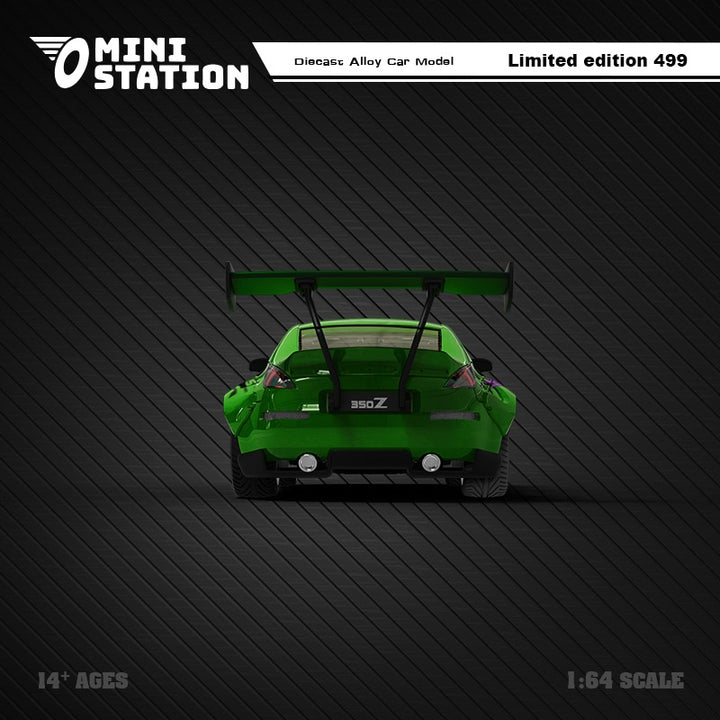 Mini Station 1:64 Nissan Fairlady Z33 350Z Green NFS