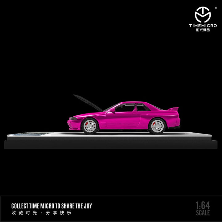 TimeMicro 1:64 Nissan Skyline GTR R32 Pink