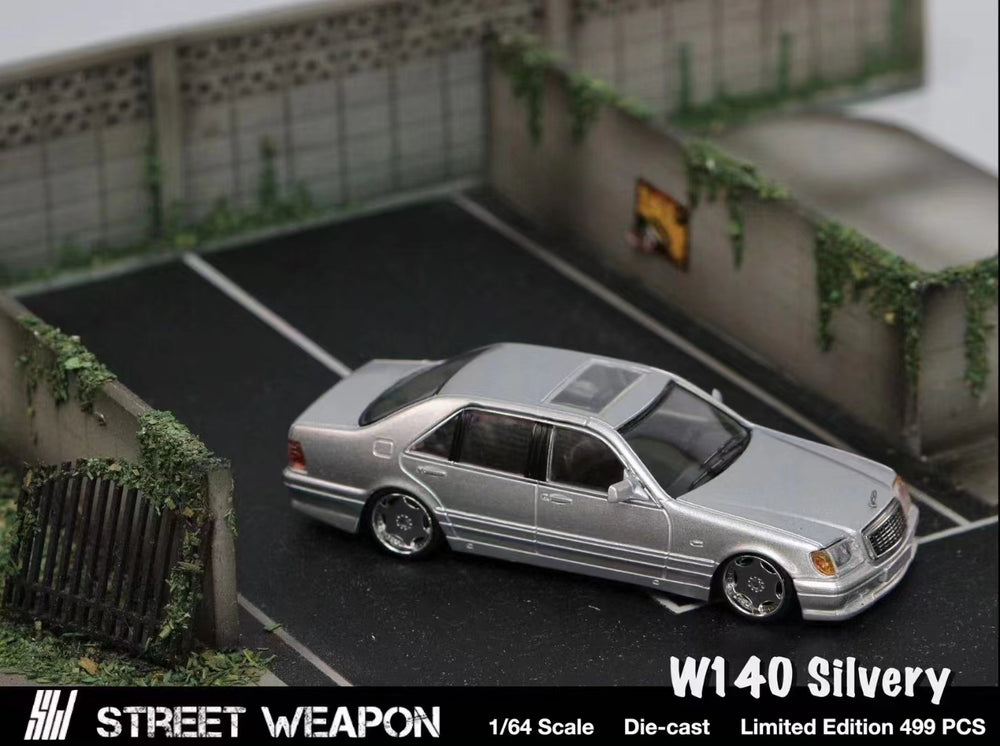 Street Weapon 1:64 S Class W140 Silver