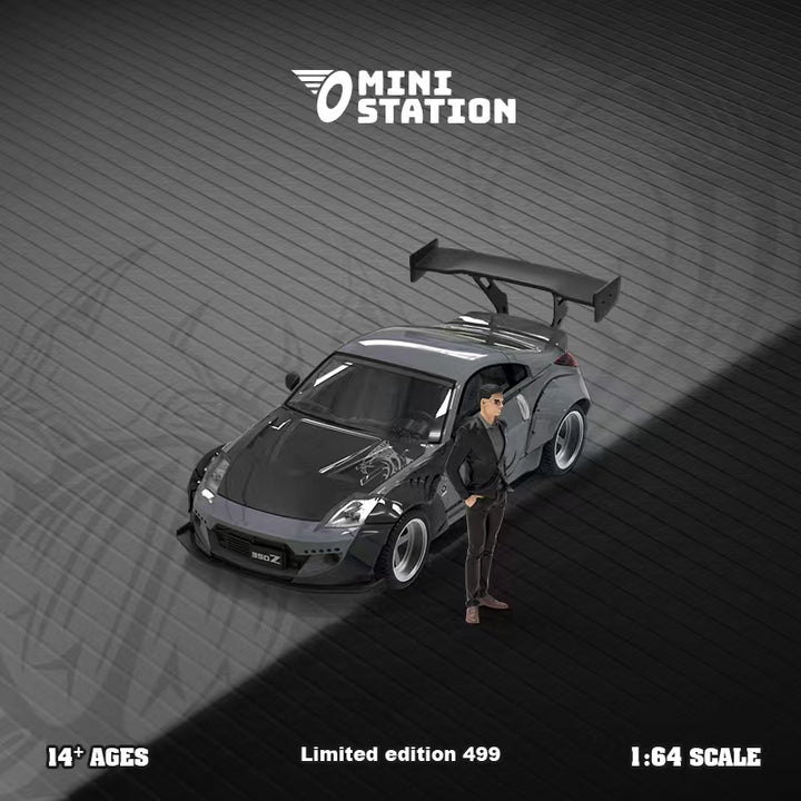 Mini Station 1:64 Nissan Fairlady Z33 350Z Grey