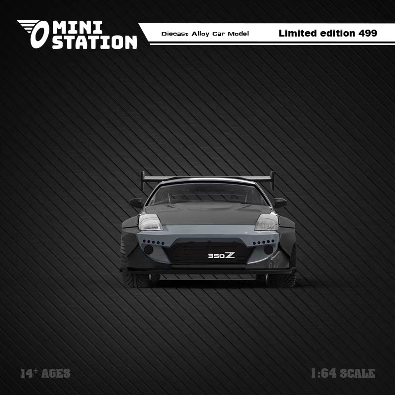Mini Station 1:64 Nissan Fairlady Z33 350Z Grey