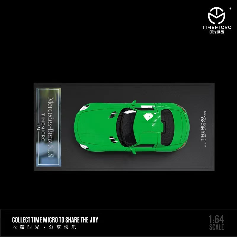 TimeMicro 1:64 Mercedes-Benz SLS Green