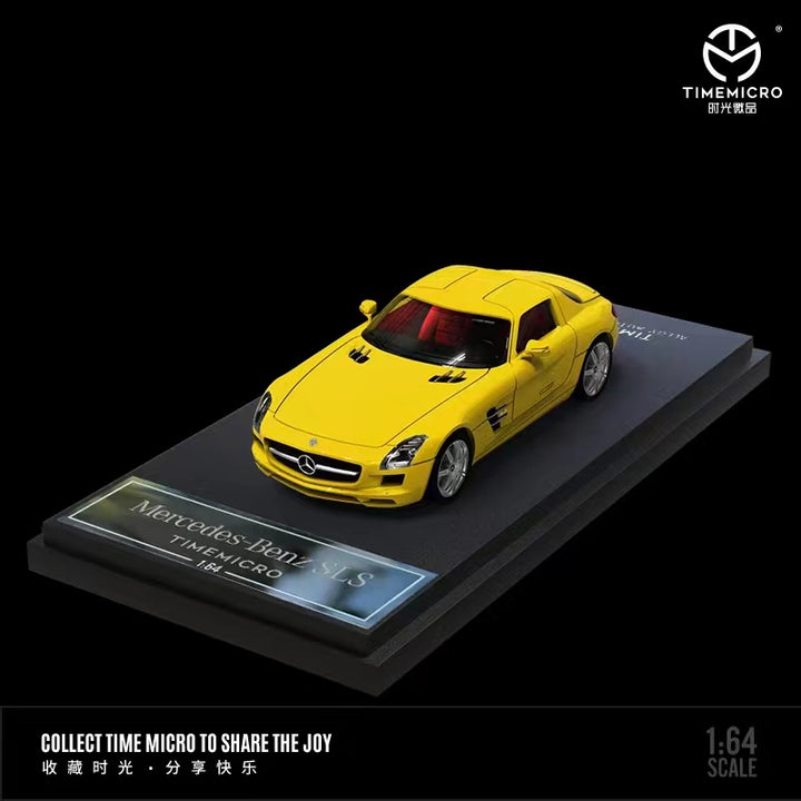 TimeMicro 1:64 Mercedes-Benz SLS Yellow TM643311